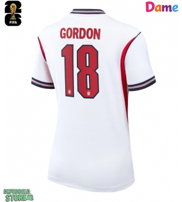 England Anthony Gordon #18 Replika Hjemmebanetrøje Dame VM 2026 Kortærmet